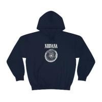 ราคา Dante's Inferno Rock Hoodie – Nirvana 90's Vintage Grunge Unisex Heavy Blend Hooded Sweatshirt (1731911329094599931)