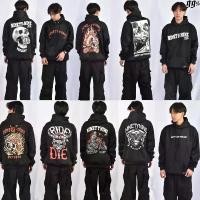 ราคา 99% - เสื้อฮู้ดแขนยาวลายสตรีท Ninety-nine Hoodie เสื้อกันหนาวแขนยาว (1731883610031294372)