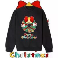 ราคา Hoodie hello kitty hoodie Round neck fashion sweatshirt 15 Sweatshirt- เสื้อกันหนาวคอกลม size M-3XL (1731287754427239222)