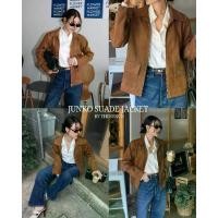 ราคา THESUNCO - JUNKO Suede Jacket (จุน-โกะ) เสื้อแจ็คเก็ตหนังกลับ (1731489105840015971)