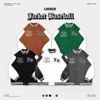 ราคา LOOKER - JACKET BASEBALL V.2 เสื้อแจ็คเก็ตเบสบอล (1731625721676072416)