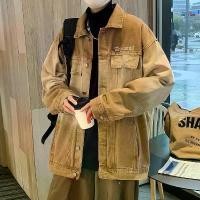ราคา เสื้อแจ็กเก็ตเดนิมไล่โทนสี สำหรับผู้ชาย คอลเลคชั่นฤดูใบไม้ผลิและฤดูใบไม้ร่วงปี 2025 ปักลายซัก แบรนด์แฟชั่นฮิปฮอปย้อนยุคญี่ปุ่น เสื้อแจ็กเก็ตเยาวชนสุดเท่ cyberpunk jacket sukajan เก คิ คาระ (1732120545