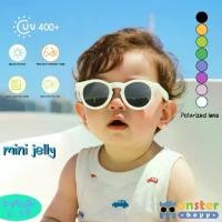 ราคา [จัดส่งทันที] ใหม่!แว่นตาเด็ก Monster Boyy รุ่น mini jelly สำหรับเด็กอายุ 0.5-3 ปี Polarized lens กันรังสี UV400 (1732409093447582773)
