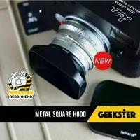 ราคา Lens Hood ทรง สี่เหลี่ยม โลหะ หลายขนาด ( ฮู้ด เหลี่ยม Geekster Square 37mm 39mm 40.5mm 43mm 46mm 49mm 52mm 58mm ) (1732345329646012256)