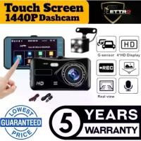 ราคา 【5 years warranty】4 inch Car Video Recorder Dash Cam 1440P Dual lens Touch Screen HD Driving Recorder/DVRS Dashcam Camera Night Vision 170° Wide (1731912409095504953)