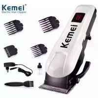 ราคา KEMEI KM-809A ของแท้ 100%ปัตตาเลี่ยนไร้สาย Maching ไร้สาย Trimmer Men Professional Clipper Machine ชาร์จตัดผม (1732031711938249947)