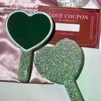 ราคา COD CDF | GLEAM HEART Mirror | ฟรีถุงผ้า กระจก กระจกเพชร หัวใจ (1731875306428663607)