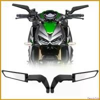 ราคา FlavorfulFolly ใช้งานได้ กระจกมองข้างรถจักรยานยนต์สำหรับ Kawasaki Z1000 Z900 Z800 Z750 Z650 Z400 Z300 Z250 Z125ชุดกระจกมองหลังแบบหมุนปรับได้ Motorcycle Mirror ท่อ นาโน ไวท์ forza (1730787676222556389)