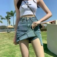 ราคา กระโปรงทรงเอ ดีไซน์สวยสำหรับผู้หญิง ผ่าข้าง กระโปรงยีนส์ เอวสูง ปลอก 2025 แฟชั่นฤดูร้อนต้นฉบับ ความยาวสั้น เสื้อ นักเรียน ปาณิธาร ชุด นักศึกษา วลัย ลักษณ์ linen outfit กระโปรง จีบรอบ (1731314507174676