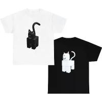ราคา Roblox Cat shirt and Kitten Outfit Collection เสื้อยืดเกมเมอร์ roblox เสื้อแขนสั้น (1731592380861547822)
