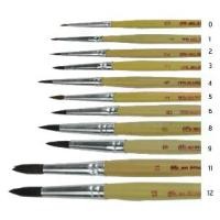 ราคา [พร้อมส่ง] (USP)แท้/ถูกที่สุด(แพ็ค10แท่ง) สง่า มะยุระ พู่กัน ภู่กัน แบบกลม เบอร์0-6 แปรงระบายสี สีน้ำ สีอะคริลิค Paint Brush (10) (1732249391205680858)