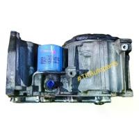 ราคา อ่างน้ำมันเครื่องพร้อมปั๊มน้ำมัรเครื่อง นิสสันมาร์ช / อัลเมร่า เครื่องเอชอาร์๑๒ Engine oil pan with fuel pump Nissan March / Almera HR12 สินค้ามือสองถอดเครื่องสภาพสวย #TKAutoparts ️ (1731789789529540