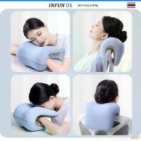 ราคา rfvi77 สินค้าขายดี หมอนรองคอตัวยู neck pillow นเมมโมรี่โฟม นุ่ม หลับสบายไม่ปวดคอ แก้ปวดคอ หมอนรองคอแบบพกพา นุ่ม Memory foam (1732415185865574311)