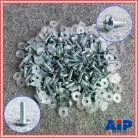 ราคา ถุง100ตัว น็อตยึด RACK / น็อตยึดไดร์เวอร์แหลม พร้อม แหวนรอง NR+R / น็อตยึดแร็ก น็อตสำหรับตู้แร็ค น็อตยึดเครื่องเสียง ... (1732300054920070689)