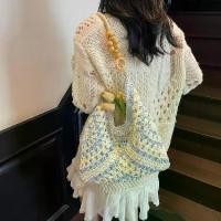 ราคา กระเป๋าโท้ททอ, การออกแบบกลวง, สำหรับผู้หญิง, กระเป๋าฟางชายหาด, ไหล่เดียว, ความจุมาก, เหมาะสำหรับวันหยุดพักผ่อนริมทะเล, สไตล์ขี้เกียจ ถุง ไก่ หยอง ตะกร้า ใส่ สังฆทาน refrigera (1732111000395548339)