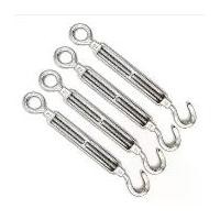 ราคา เกลียวเร่ง สแตนเลส 304 ขนาด10 มม.จำนวน 4 ตัว 4xStainless Steel 304 Hook & Eye Turnbuckle Wire Rope Tension Tool M10 (1729582079667571593)