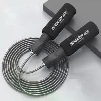 ราคา [พร้อมส่ง] ANGTOP PVC speed rope skipping rope jump rope เชือกกระโดด ทำจากวัสดุลวดเหล็ก เชือกกระโดดแท้ เส้นกระโดด (1732347599010104435)