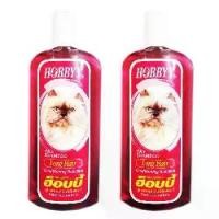 ราคา Hobbyy แชมพู อาบน้ำแมว สำหรับแมวขนยาว 500 มล. (2 ขวด) ฮ็อบบี้ Long Haired Cat Shampoo ml. unit) (1732088490256009139)