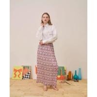 ราคา Aunchadabrand - Betty Skirt กระโปรงพลีทยาวพิมพ์ลาย (1731235670751544691)