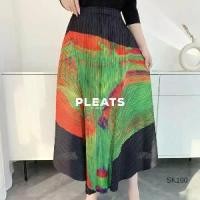 ราคา กระโปรงอัดพลีท รหัส SK100 (ยาว 34 นิ้ว) - PLEATS BY MAMA SKIRT (1731697533361554580)