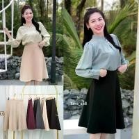 ราคา กระโปรงสั้น กระโปรงพลีท ยาว 24 นิ้ว ทำจากผ้าพิมพ์ลายดอกเดซี่ Women Lady Clothing สีเทา ผู้หญิง เสื้อผ้า Skirt (1730966704884582935)