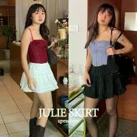 ราคา Upeachme - Julie skirt (เอว26-36) กระโปรงสั้นผ้าคอตตอนแต่งลูกไม้เอวยางยืด กระโปรงสั้นเอวต่ำ/กลาง/สูง มีบริการเก็บปลายทาง (1731739725172213068)