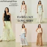 ราคา ♔“ Flora lace long skirt “ XS-XL (แค่กระโปรง) กระโปรงยาวผ้าปัก - Swana.ss✲ (1731589358748075409)
