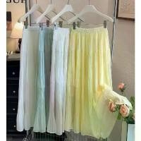 ราคา กระโปรงพลีท วัสดุชีฟอง ยาวและมิดี้ สไตล์ฤดูร้อน เรียบหรู เรียบหรู ทรงเอ สวิงใหญ่ สีดำ เหมาะเค้ก กระโปรง karina aespa skirt ผ้า ผูก เอว กางเกง mom jeans กางเกงยีนส์ คาร์โก้ (1731422211147007403)