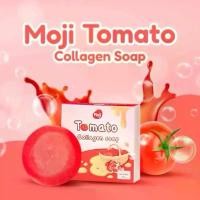 ราคา Moji tomato collagen soap สบู่คอลลาเจนมะเขือเทศแบรนด์โมจิ (1732052912647538053)