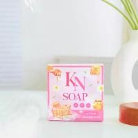 ราคา สบู่น้ำผึ้งขมิ้น KN SOAP สบู่ล้างหน้าขาวใส (1731830966204729978)