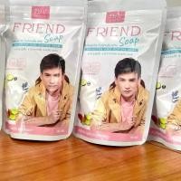 ราคา Friend soap สบู่ล้างหน้าลดสิว ออร่า ช่วยฟื้นฟูผิวแลดูกระจ่างใส (1731255401638628256)