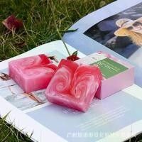 ราคา สบู่น้ำมันกุหลาบ, สบู่อินเทรนด์ส่วนตัว, สบู่มุ้งสีชมพู, สบู่อาบน้ำ juuli scrub soap สบู่ เอวา kojic acid soap (1731359662402405461)
