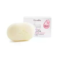 ราคา นมแพะ สบู่ล้างหน้า อาบน้ำ กลูต้า โกท มิลค์ โซพ บำรุงผิว gluta goat milk soap ชุ่มชื้น Cleansing ผิวกาย น้ำนม น้ำนม (1729996910429047480)