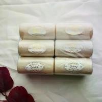 ราคา (ยกแพ็ค 12 ก้อน) สบู่น้ำนมข้าว รุ่นขอนไม้ สบู่น้ำนมข้าวธรรมชาติ สบู่กาลอง GalongRice Milk Soap (1729663669296335484)