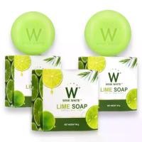 ราคา (โปร 3 ก้อน) สบู่มะนาว วิ้งไวท์ wink white lime soap ขนาด80g (1729612541974907454)
