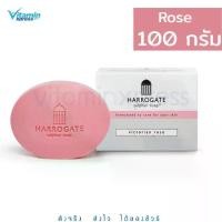 ราคา Harrogate Sulphur Soap สบู่ฮาโรเกต ซัลเฟอร์ 100 กรัม Harrogate soap - Victorian roses สีชมพู (1729567704985340334)