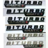 ราคา ตราสัญลักษณ์ BITURBO 4MATIC+ สติ๊กเกอร์สัญลักษณ์ 4MATIC+ สำหรับ Mercedes Benz A35 A43 C43 E43 GLC43 GLE43 CLS53 GLB35 AMG 1 คู่ Car Sticker (1730853079947381018)