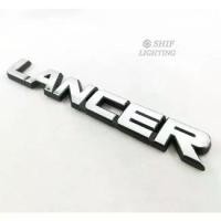 ราคา โลโก้ตัวอักษร แลนเซอร์ มิตซูบิชิ งานพลาสติก LANCER Letter Logo Car Auto Rear Trunk Lid Emblem Badge Sticker Decal Replacement For MITSUBISHI LANCER (1731591259767867209)