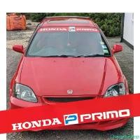 ราคา Chenyoushop ขายดี สติ๊กเกอร์คาดกระจกบังแดดกระจกหน้ารถยนต์ สำหรับ Honda ทุกรุ่น HONDA PRIMO l Honda Primo Sticker l All Honda (1732378805801813834)
