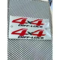 ราคา sticker 1 คู่ สติ๊กเกอร์ 4X4 DIFF LOCK 4X4 ดิฟฟ์ ล็อค ติดข้างรถ TOYOTA REVO โตโยต้า รีโว่ คําแนะนําการขายที่ร้อนแรงในเดือนนี้ (1732201845272642982)