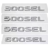 ราคา โลโก้ท้ายลำตัว, สติ๊กเกอร์สัญลักษณ์ป้าย, ทำจากพลาสติก ABS, มีให้เลือก 300SEL, 500SEL, 560SEL, 600SEL, สำหรับ Mercedes Benz S Class W126, W140, W220, W221, W222 Sticker Car (1730853091205482778)