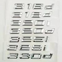 ราคา สติกเกอร์ท้ายรถ, วัสดุ ABS, สำหรับ BMW 316i, 318i, 320i, 320d, 325i, 330i, 330d, 335i, 340i, E46, E90, E91, F30, G20, อุปกรณ์เสริมตัวอักษรโลโก้ Sticker รถยนต์ (1730854574797195546)