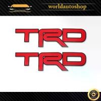 ราคา สติ๊กเกอร์ Sticker TRD สี Red Hilux Vigo Revo Toyota 2, 4 ประตู ปี2004 - 2014 (1732119518371808449)