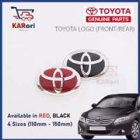 ราคา โลโก้ TOYOTA ด้านหน้าและด้านหลัง เหมาะสำหรับรถ TOYOTA เช่น Vios Camry Wish Yaris Corolla มีโลโก้ TOYOTA Car Sticker (1730796554628991944)