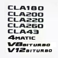 ราคา สติ๊กเกอร์ติดรถ, วัสดุ ABS 3 มิติ, ป้ายท้ายรถ, เหมาะสำหรับ CLA43, CLA45, CLA200, CLA220, CLA 260 4MATIC, โลโก้สัญลักษณ์, สำหรับ Mercedes AMG W117 C117 C118, อุปกรณ์เสริม Sticker Car (17308511930074094