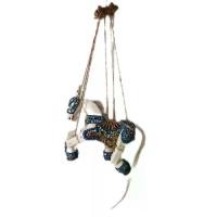 ราคา Marionette horse puppet string หุ่นม้าไม้ หุ่นชัก หุ่นกระบอก ม้าโบราณออกศึก (1732091469329237458)