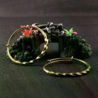 ราคา สร้อยข้อมือทองเหลือง ลายบิดเกลียว เรียบง่าย สำหรับผู้หญิง ผิวมันวาว ดันกลับ เครื่องประดับสร้อยข้อมือ red string bracelet (1731710495792401373)