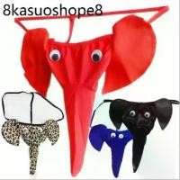 ราคา กางเกงชั้นในผู้ชาย กางเกงในจีสตริง G-string เซ็กซี่ รูปช้าง ช้างน้อย (1732220369048733128)