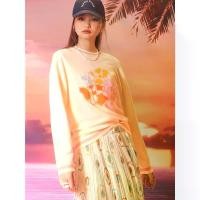 ราคา Pomelo x Endless Holiday เสื้อสเวตเตอร์ไหมพรมลายดอกไม้ / Pomelo x Endless Holiday Knitted Floral Sweater (1730963158987081819)