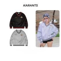 ราคา Karants แบรนด์นานาชาติ เสื้อ sweater ผ้าร่มสไตล์กีฬา ทรง Boxy ตกแต่งขอบ Unisex |ราคาทดลงสินค้า| - AK22 Sport ออกกำลังกาย ผู้หญิง (1731325218401650954)